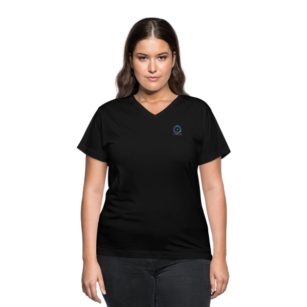 Women's V-Neck T-Shirt - Image 2